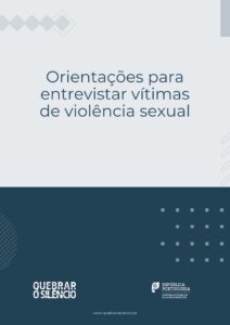 Orientações para entrevistar vítimas de violência sexual